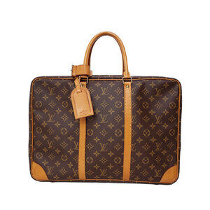 Louis Vuitton Monogram Leather Brown Sirius Boston Bag